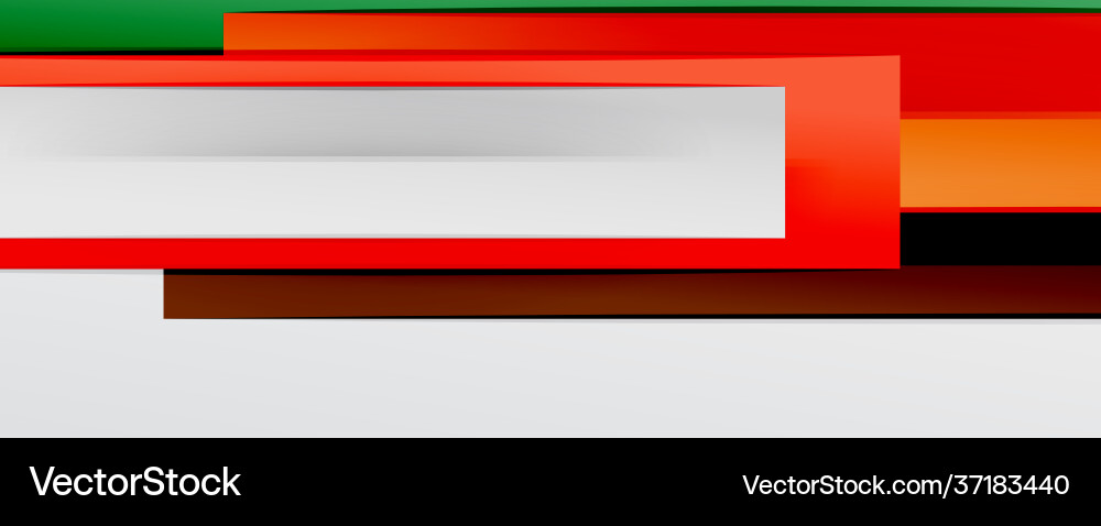 Multicolored lines background design template Vector Image