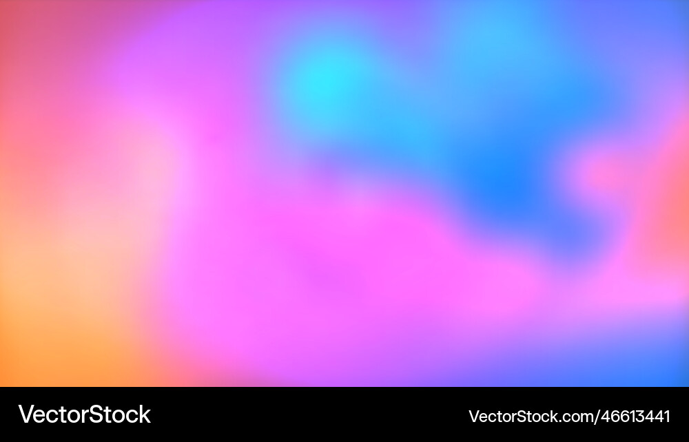 Gradient background colorful blur abstract vector image
