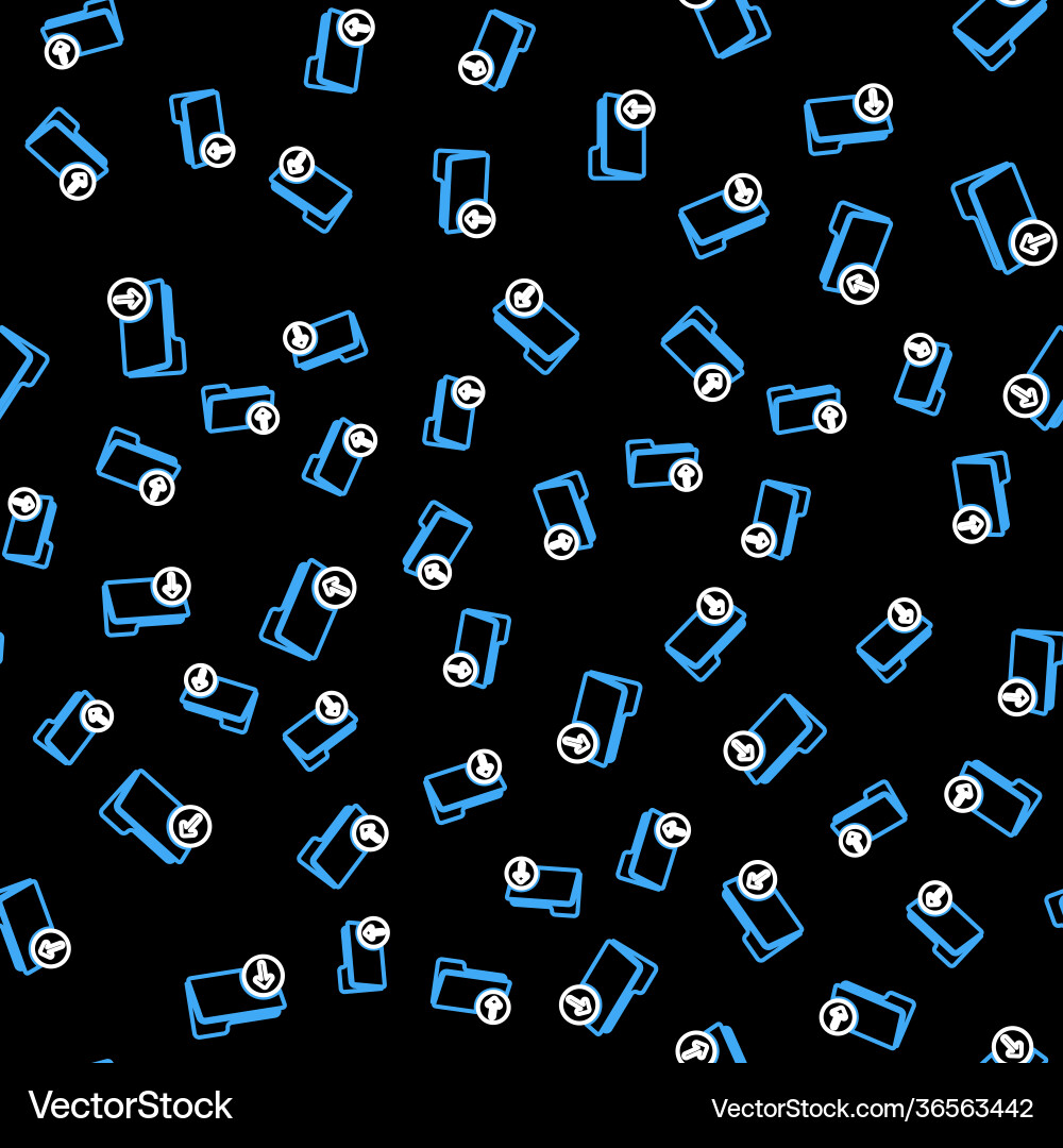 Line upload file icon isolated seamless pattern Line upload file icon isolated seamless pattern vector image