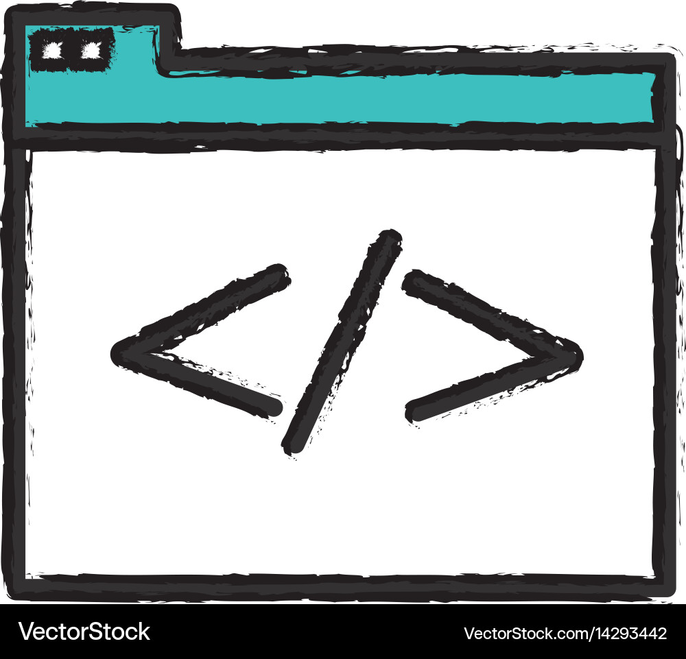 Virtual folder with file documents saved vector image