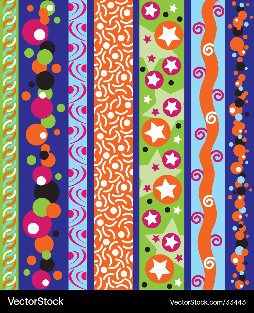 Decorative Pattern Border vector image