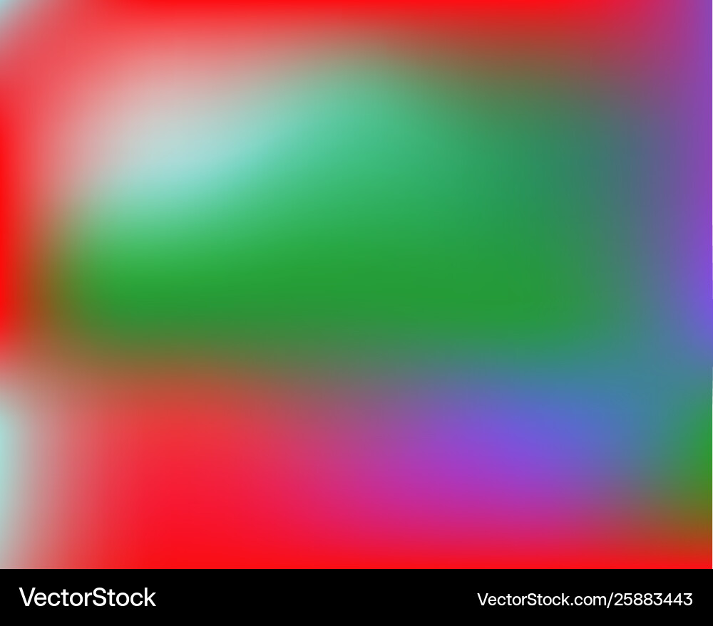Gradient mesh painted in different colors Vector Image