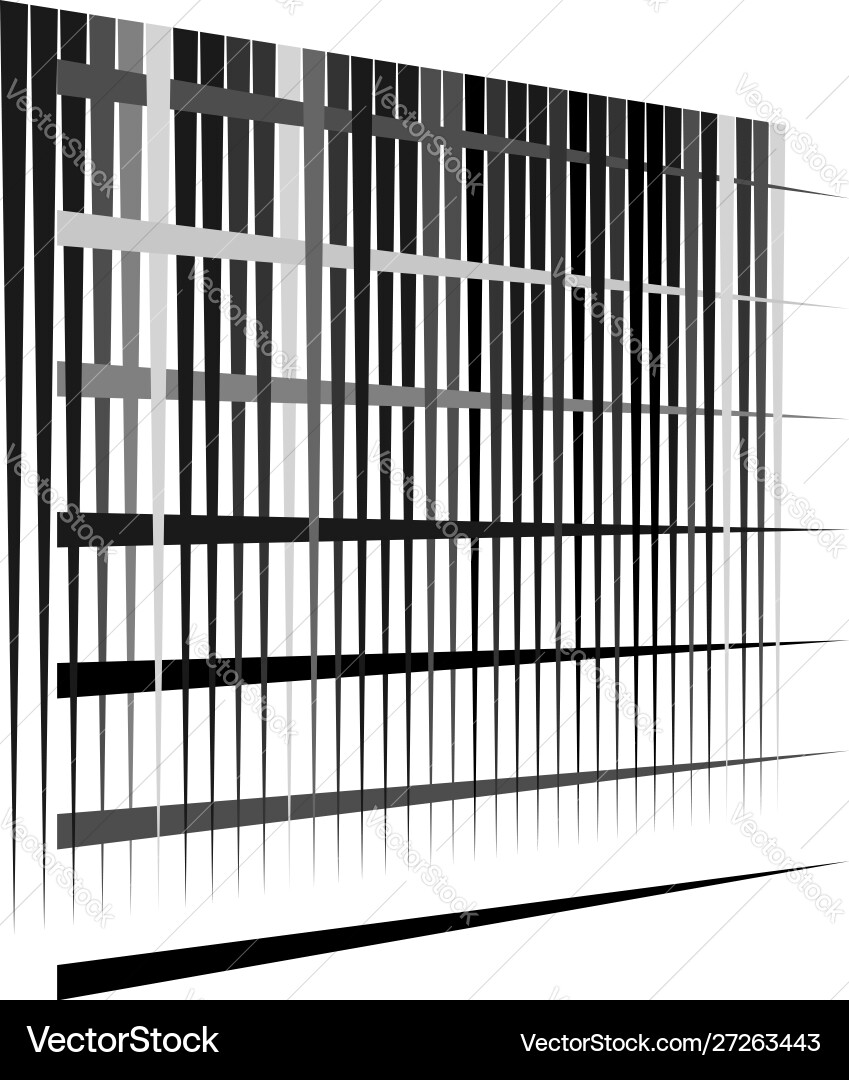 Grid mesh element cellular reticular grate Vector Image