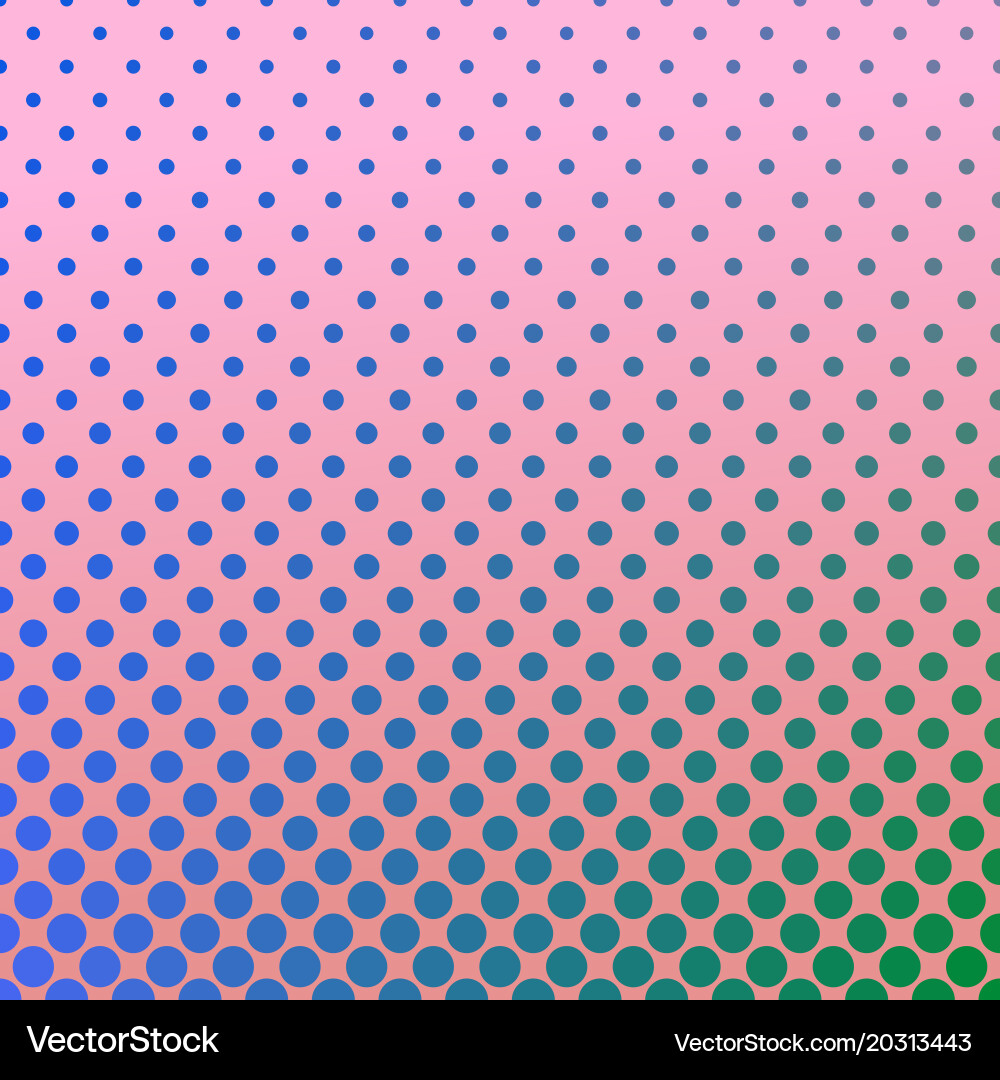 Halftone gradient dot pattern background vector image