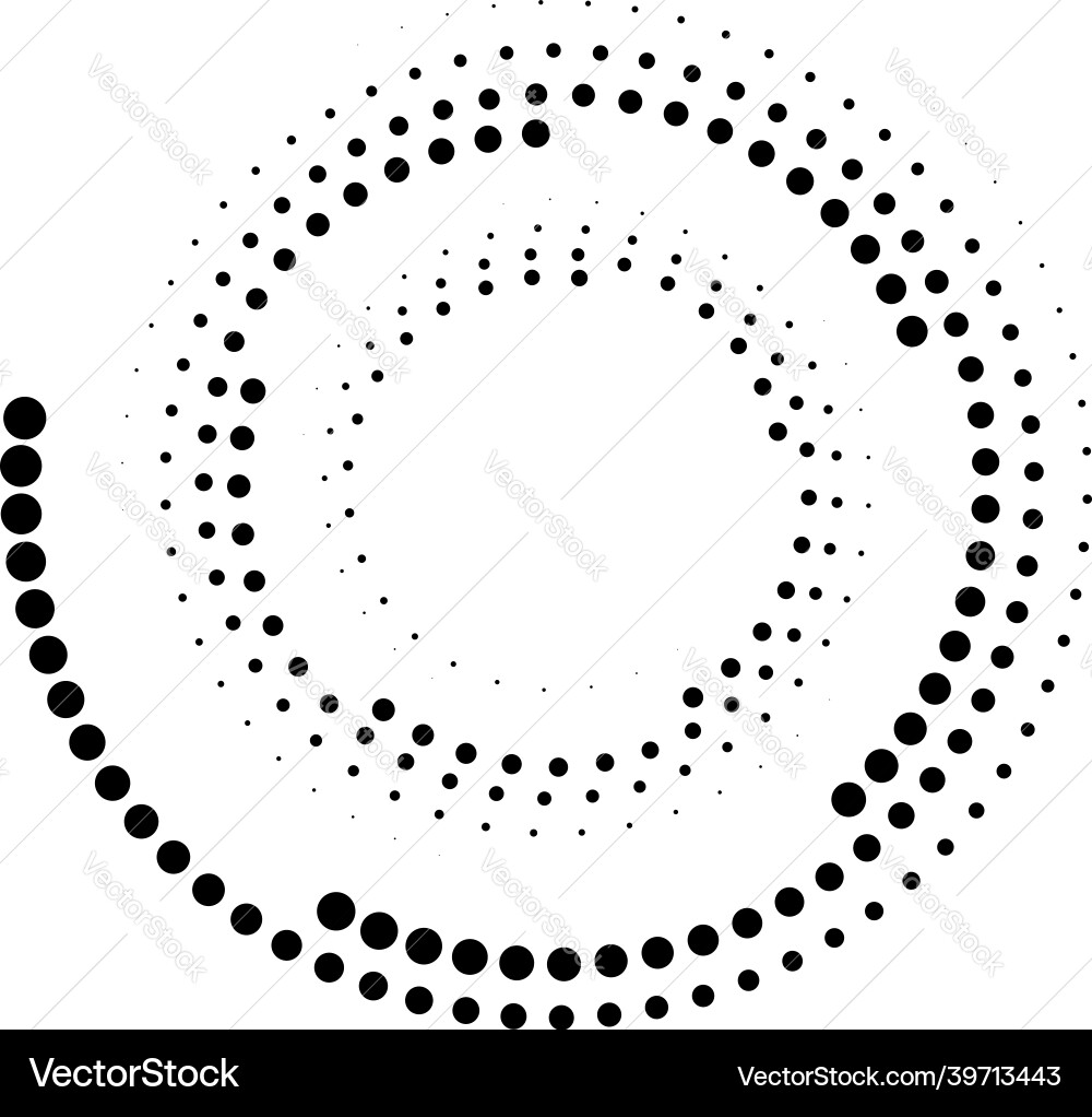 Spiral swirl twirl circular concentric element Spiral swirl twirl circular concentric element vector image