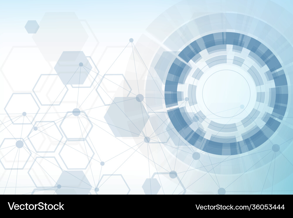 Big data visualization background modern Big data visualization background modern vector image