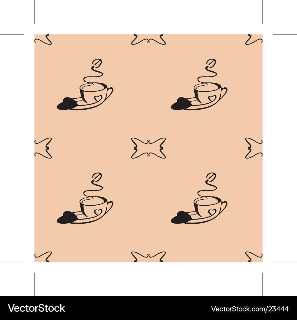 Seamless pattern vector image