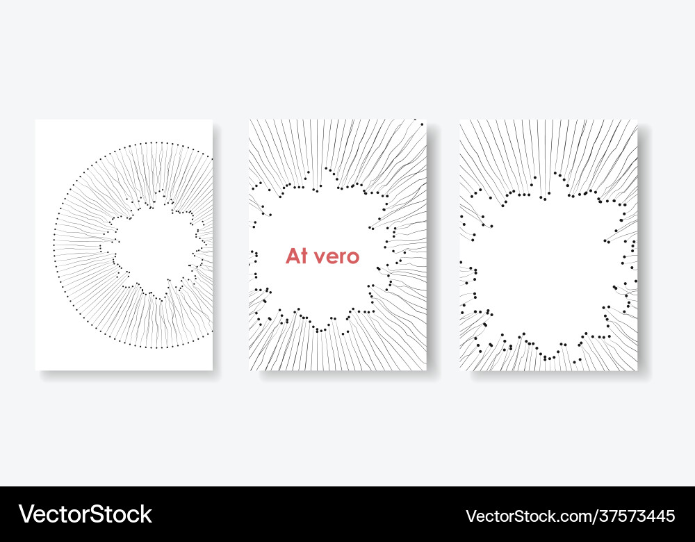Abstract circle dots lines for paper design Abstract circle dots lines for paper design vector image