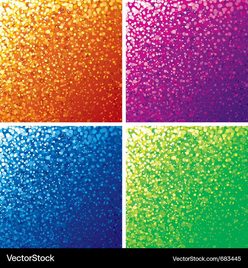 Abstract Scattered Bokeh Background vector image
