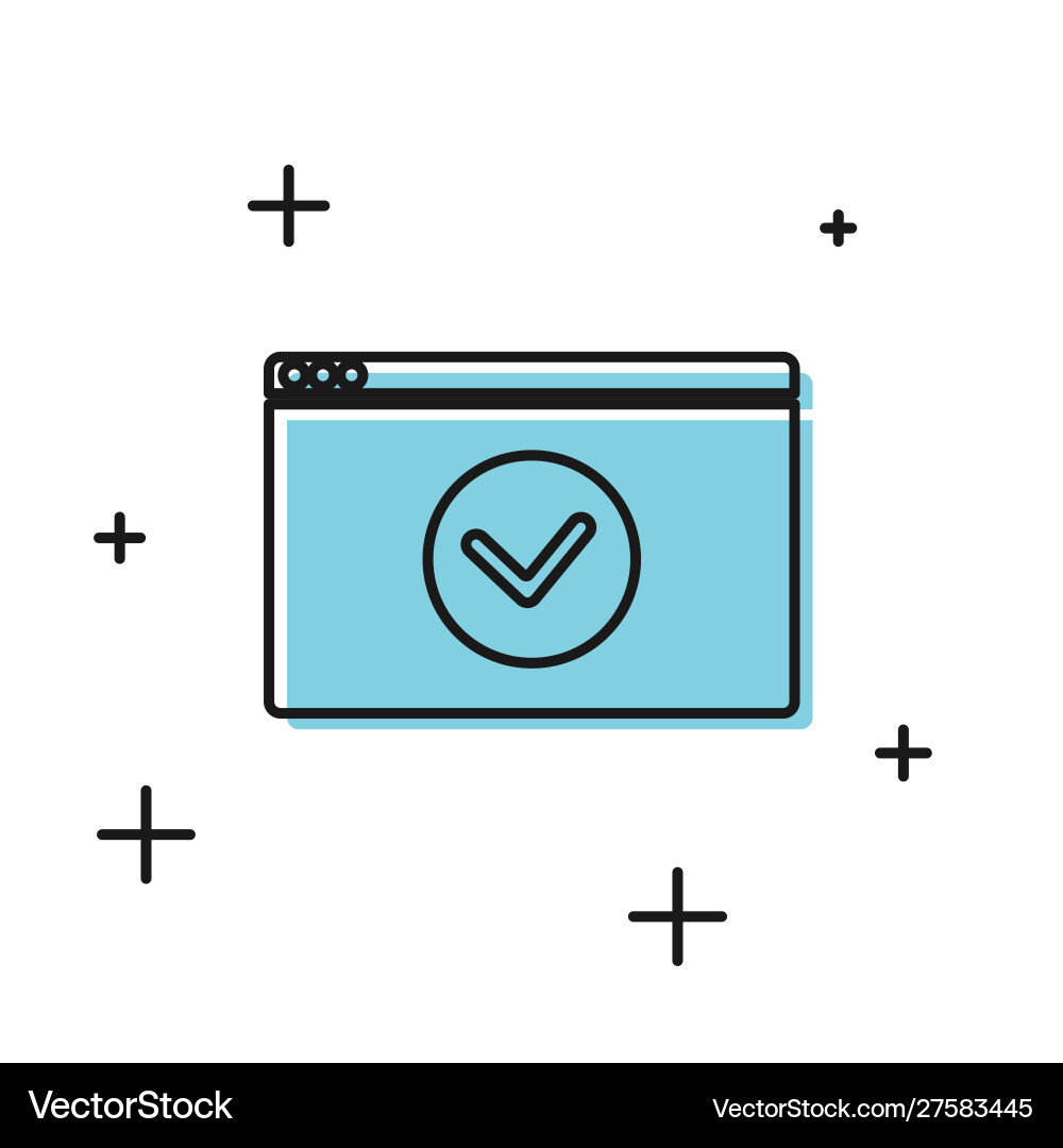 Black secure your site with https ssl icon vector image