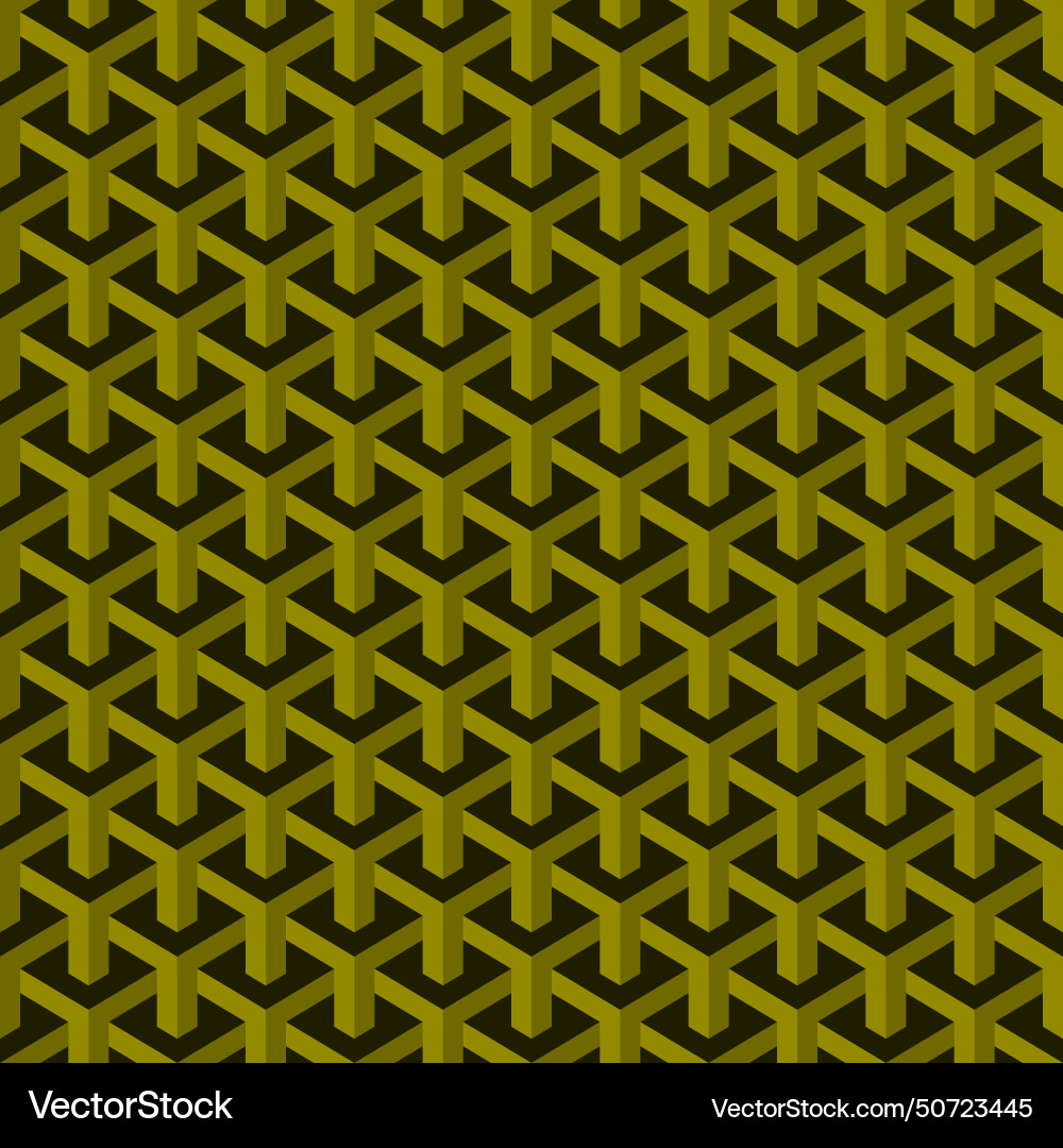 Seamless three-dimensional pattern a set Seamless three-dimensional pattern a set vector image