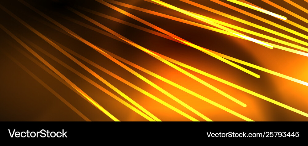Shiny color neon light with lines abstract Vector Image