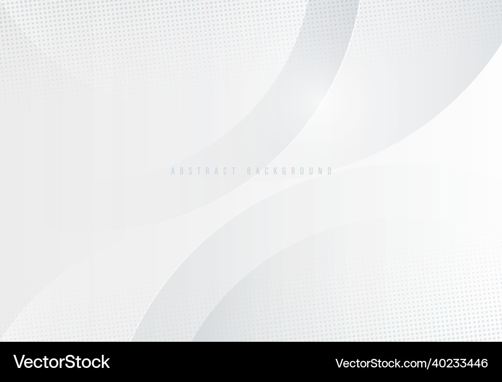 Abstract white and gray gradient curve shape Abstract white and gray gradient curve shape vector image