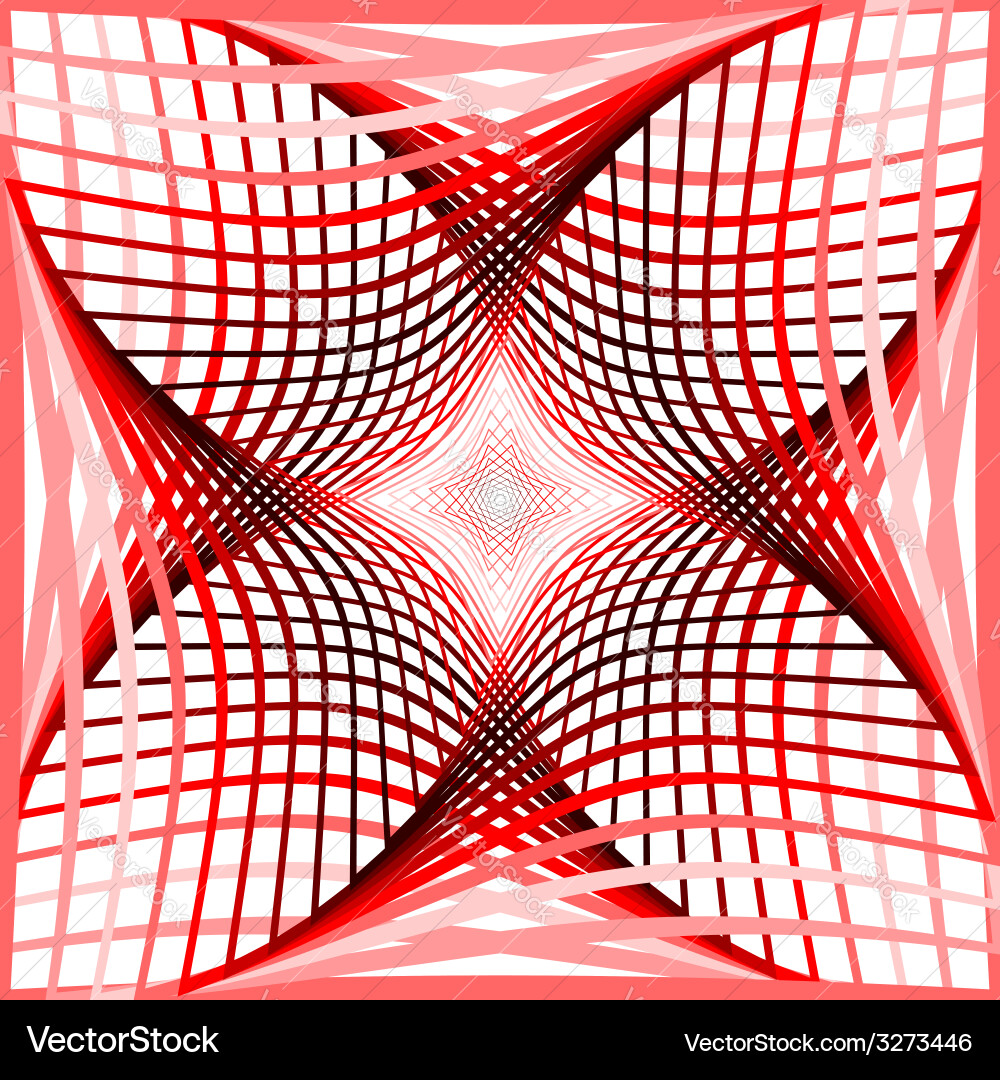 Design colorful twirl grid background vector image