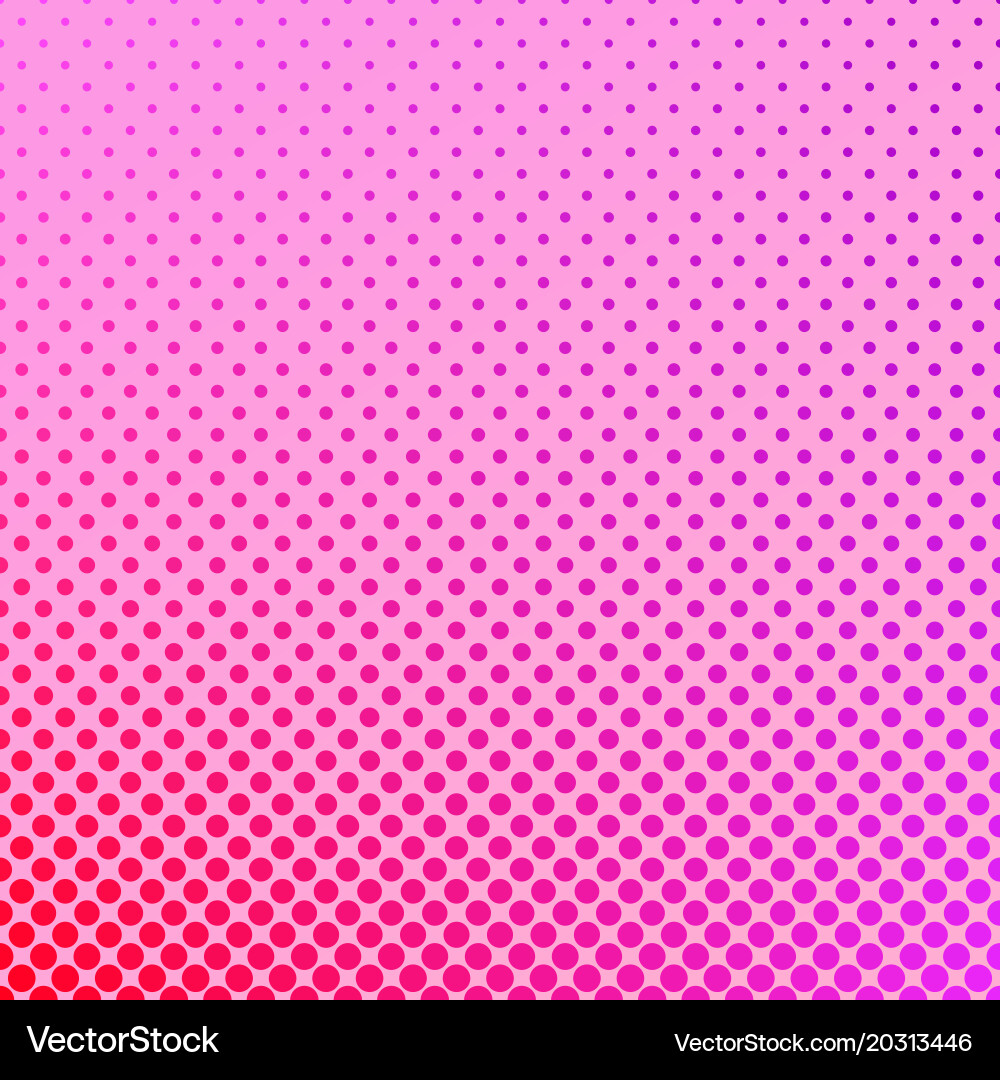 Gradient abstract halftone dot pattern background Vector Image