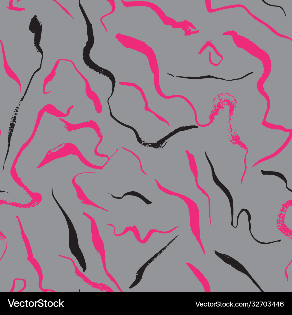 Seamless pattern with brush strokes abstract Seamless pattern with brush strokes abstract vector image