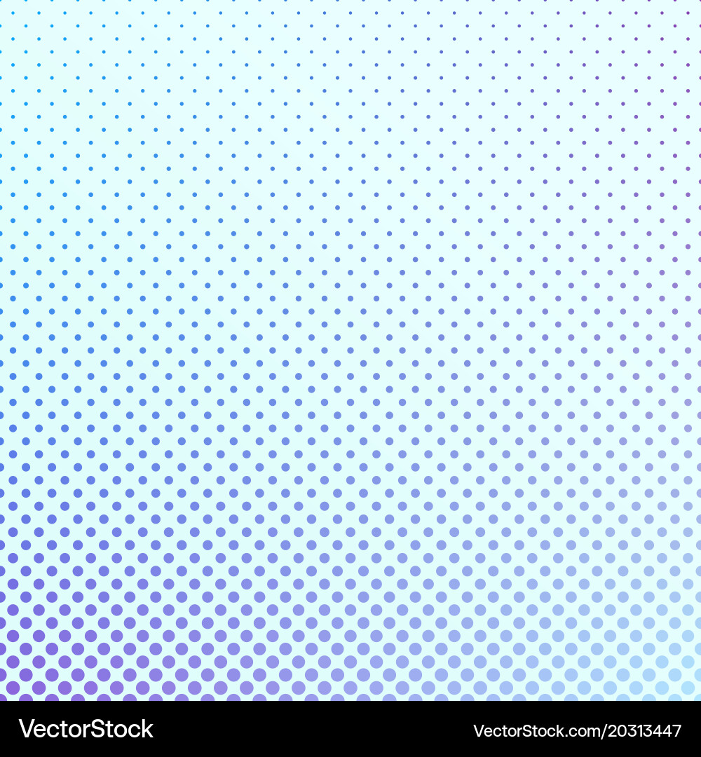 Abstract gradient halftone dot pattern background vector image