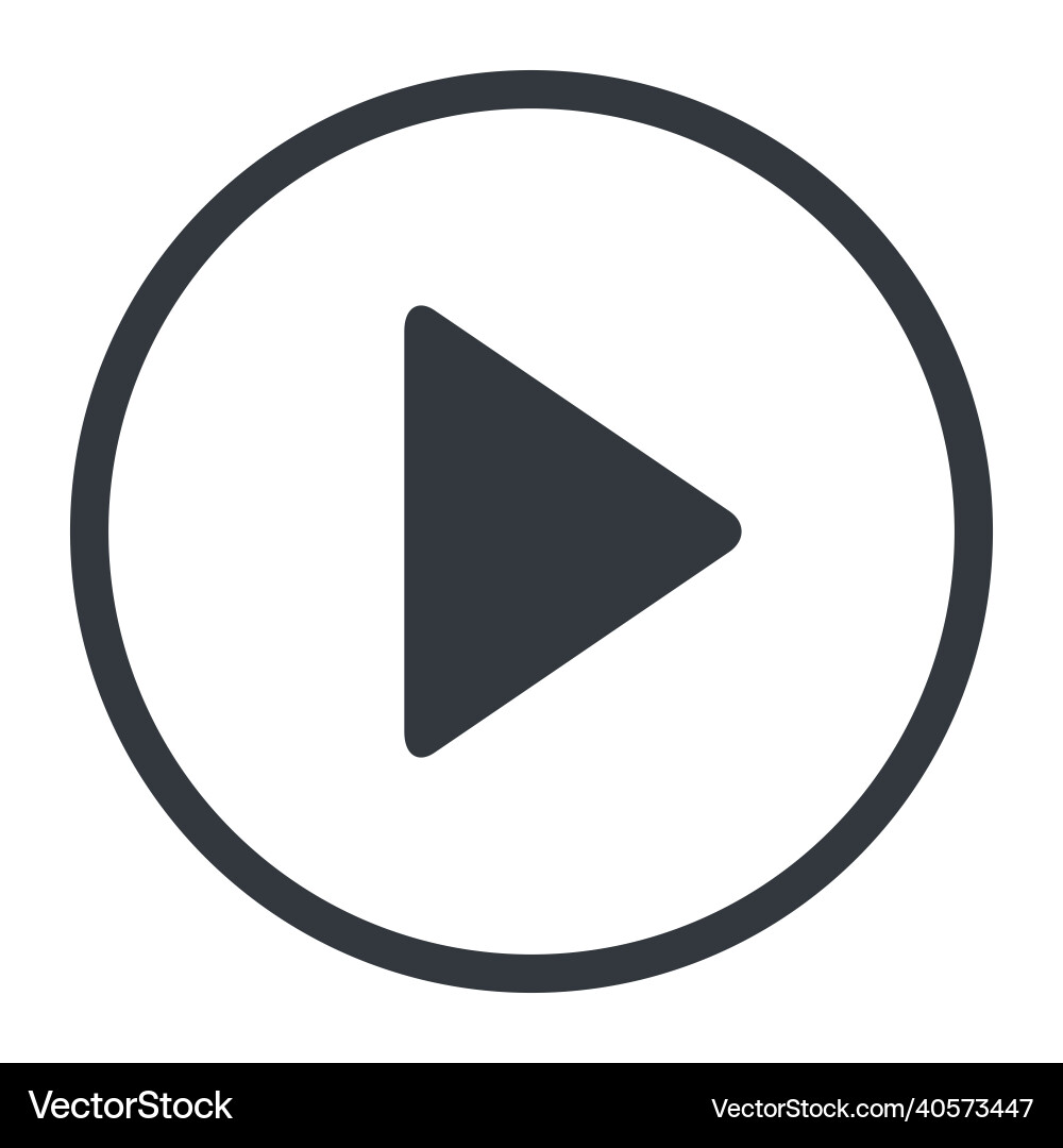 Play and pause icon with shadow start interface Play and pause icon with shadow start interface vector image