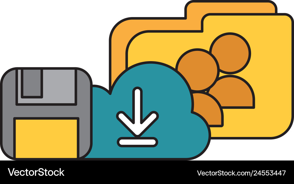 Security data technology Vector Image