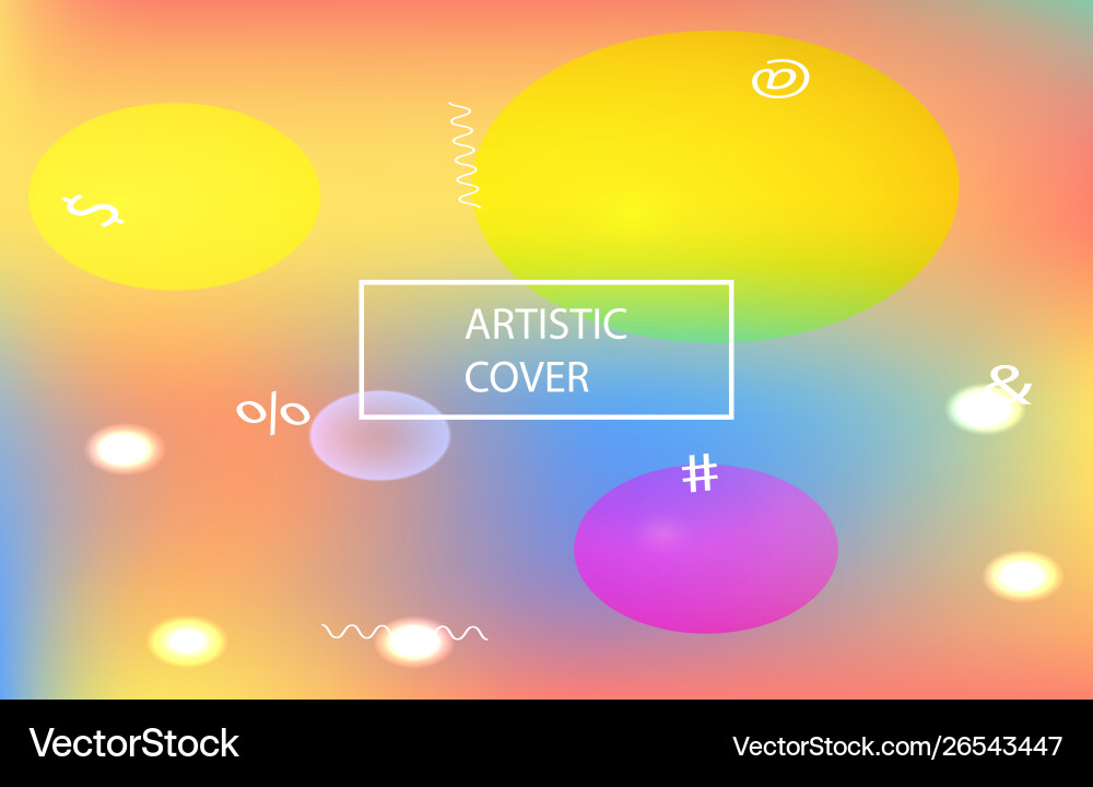 Smooth gradient mesh Vector Image
