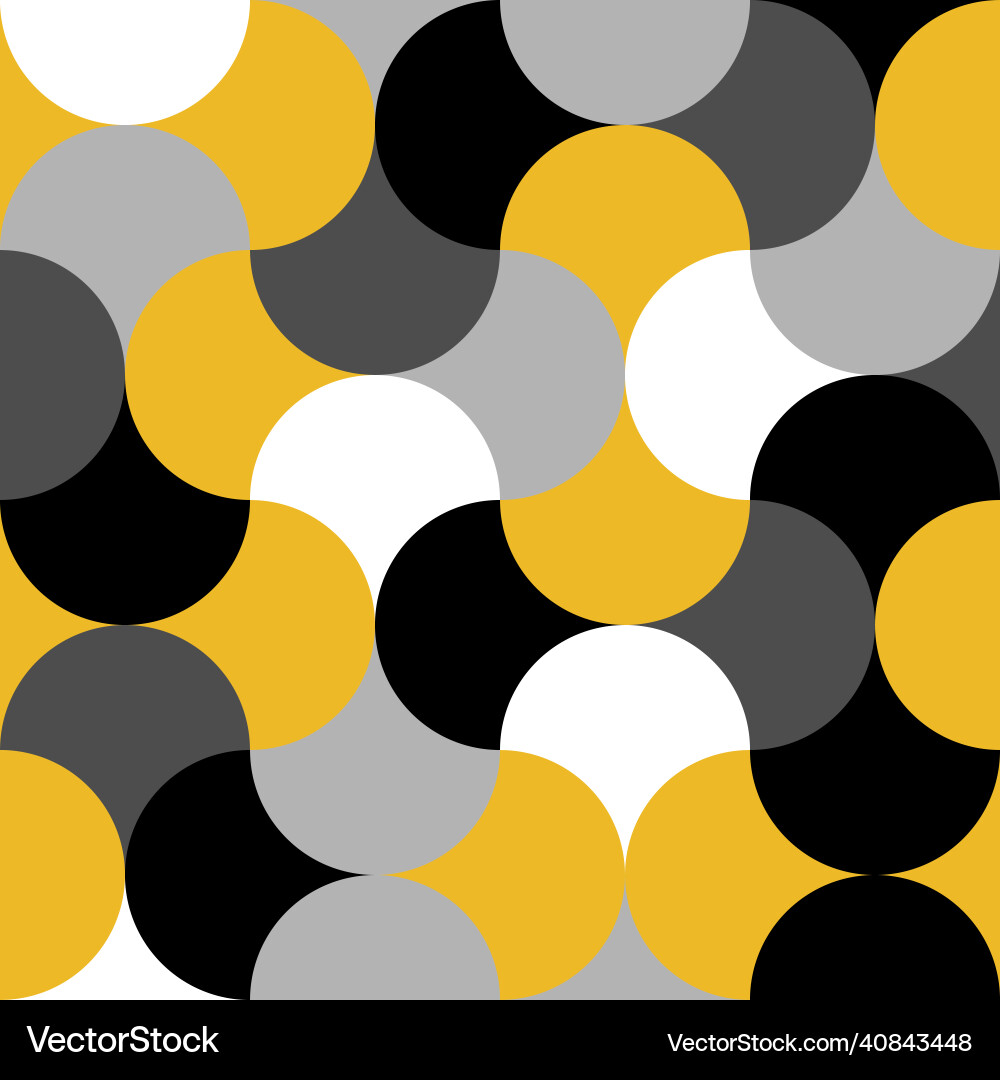 Abstract seamless tiles pattern Vector Image
