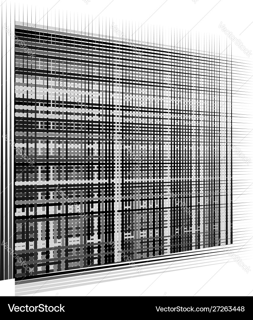 Grid mesh element cellular reticular grate Vector Image