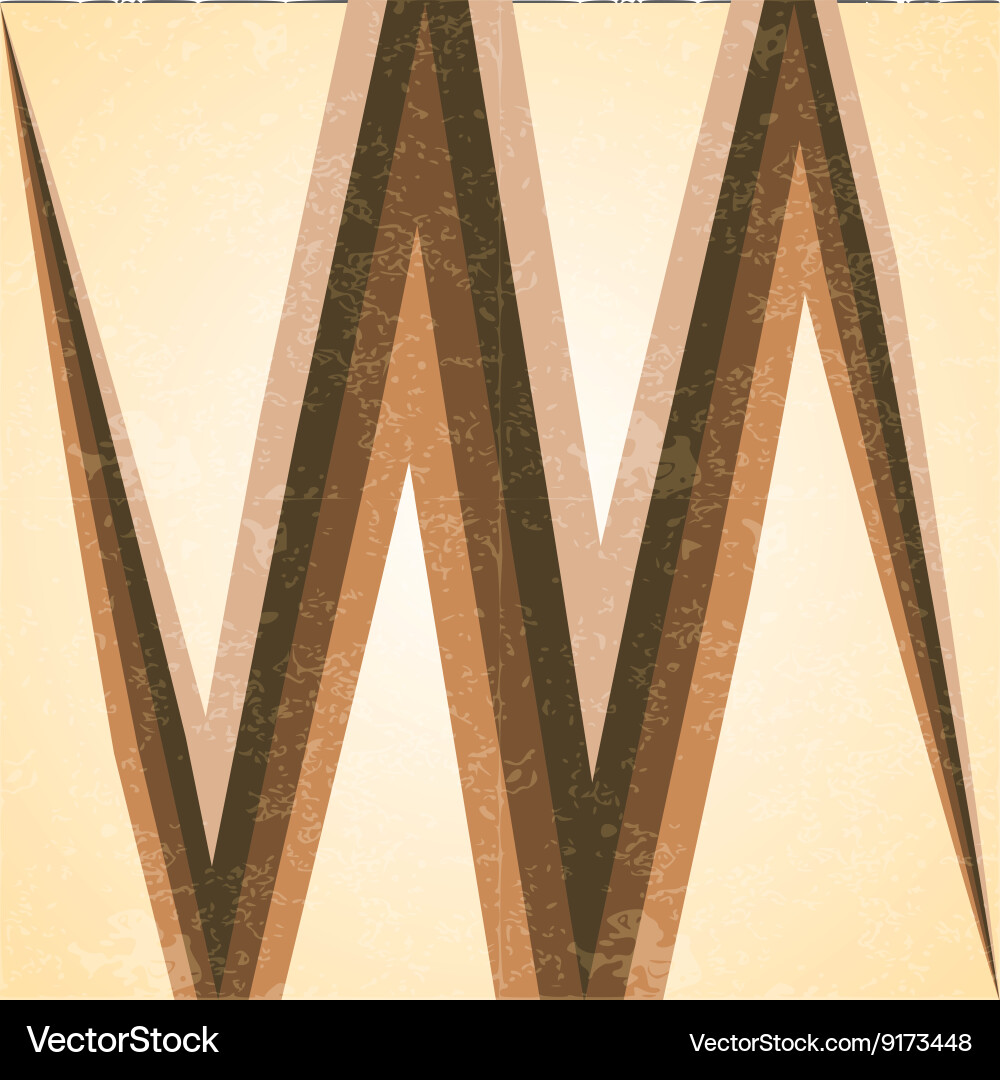 Retro background with lines vector image