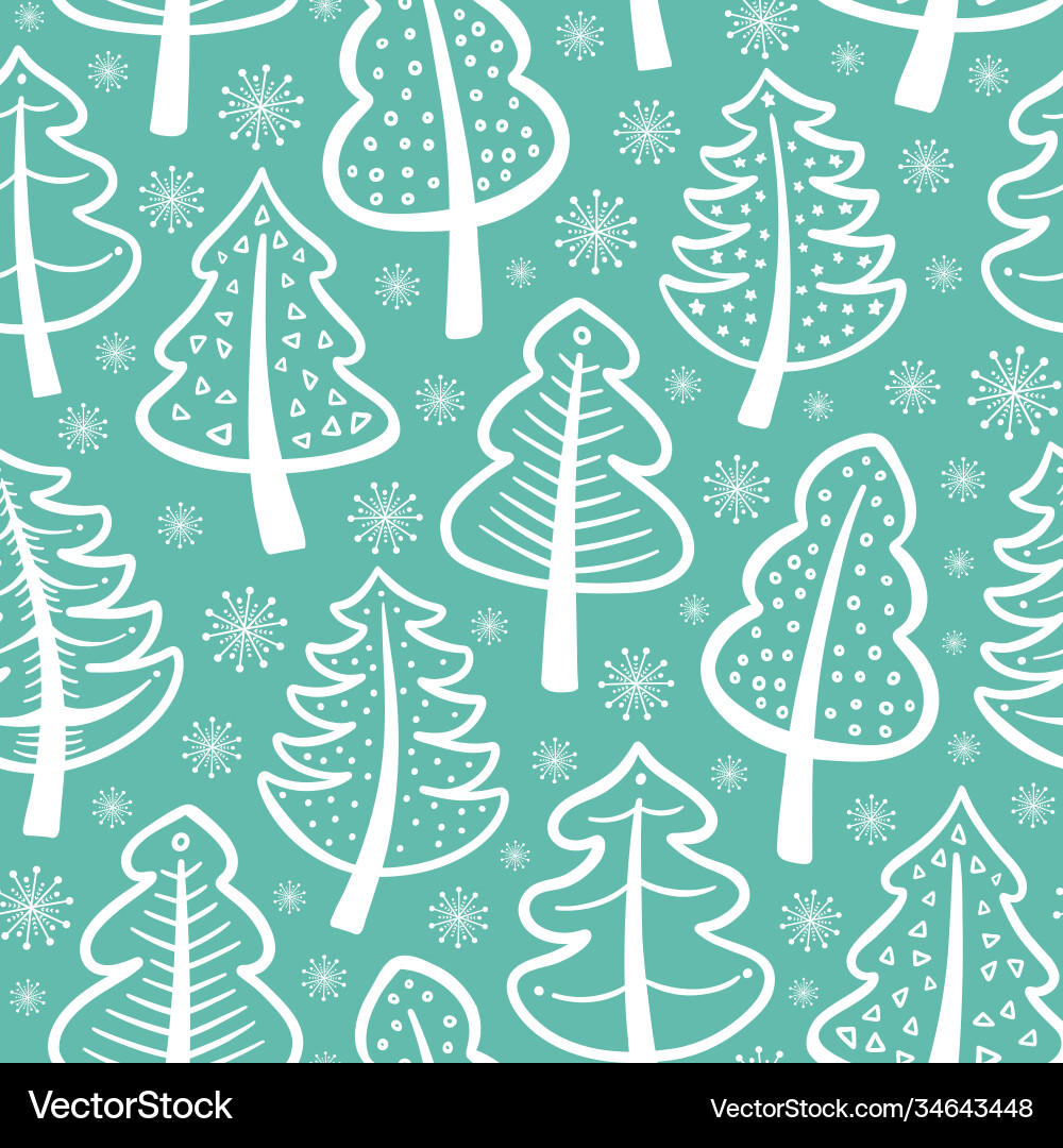 Weihnachtsbaum Muster Hintergrund Design niedlich Weihnachtsbaum Muster Hintergrund Design niedlich vektorbild