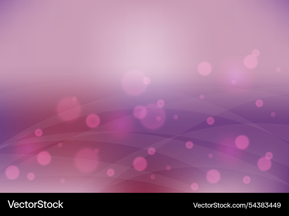Abstract blurred gradient with bokeh effect Vector Image