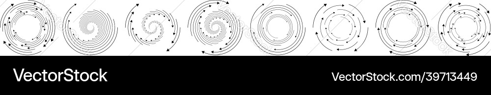 Circular arrows for steps stages phases concepts Circular arrows for steps stages phases concepts vector image