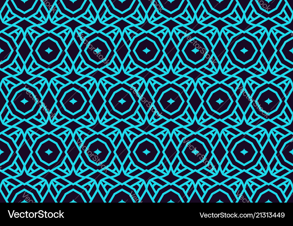 Seamless pattern ornament of lines and curls Seamless pattern ornament of lines and curls vector image