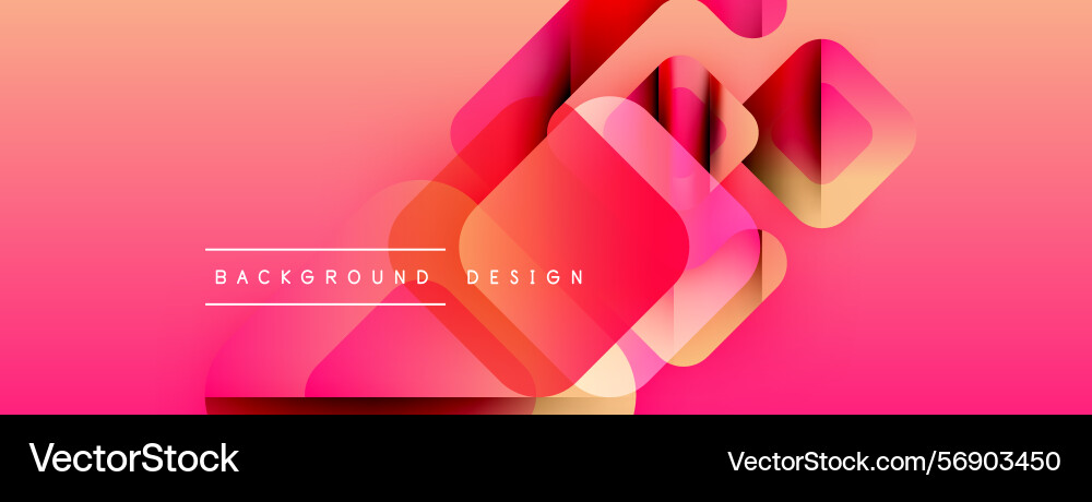 Abstract gradient background overlapping squares Abstract gradient background overlapping squares vector image