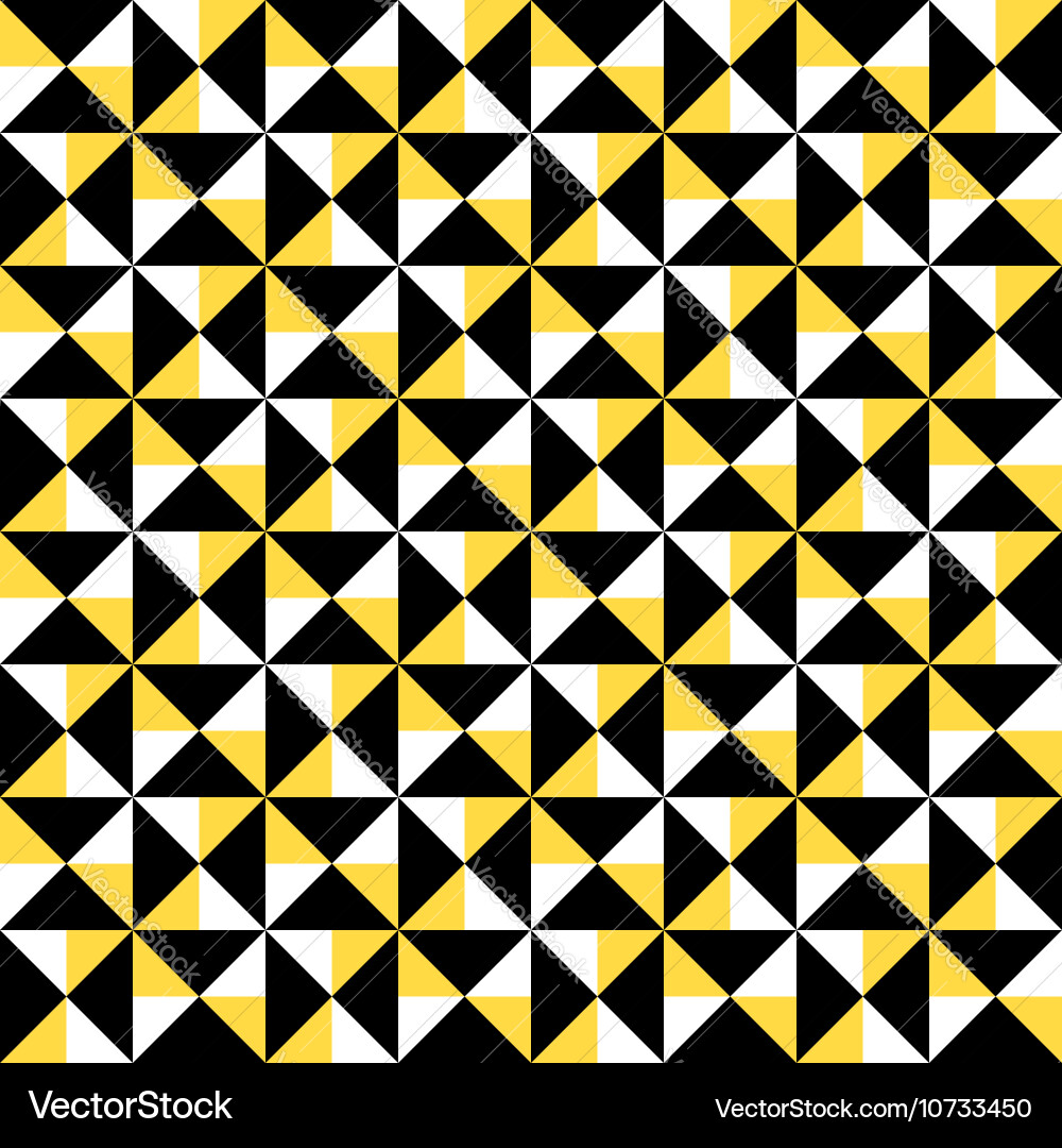 Pattern with small triangles Vector Image