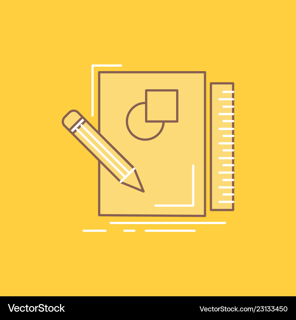Sketch sketching design draw geometry flat line Sketch sketching design draw geometry flat line vector image