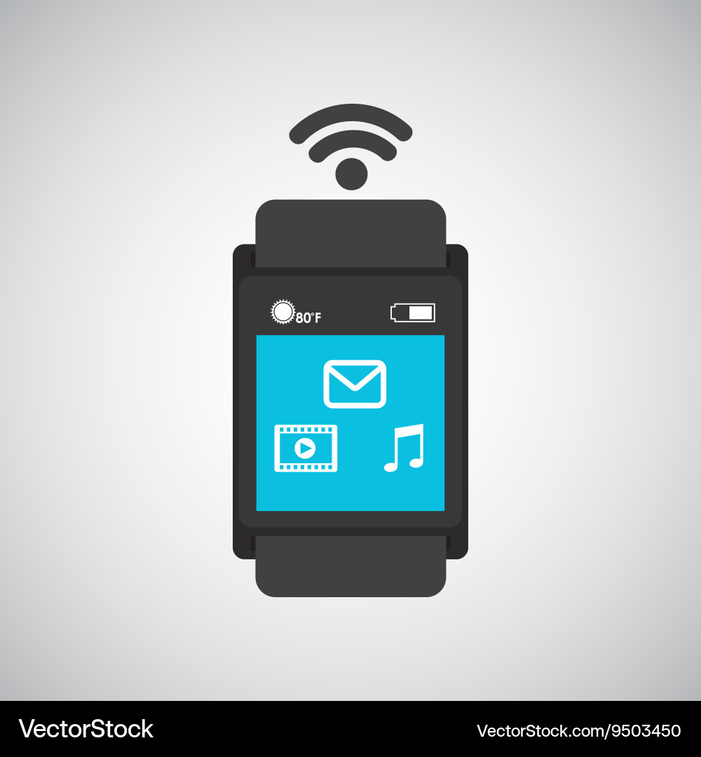 Wifi connection design vector image