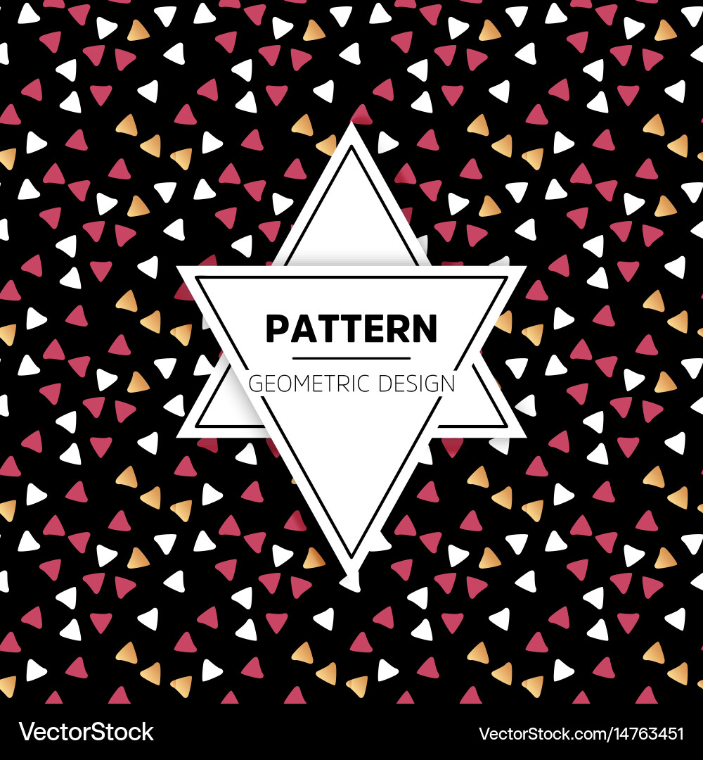 Abstract pattern in etnic style Vector Image