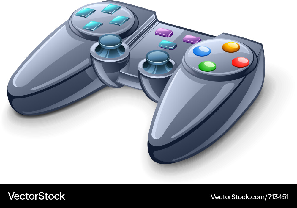 Gaming Controller Royalty Free Vector Image - VectorStock