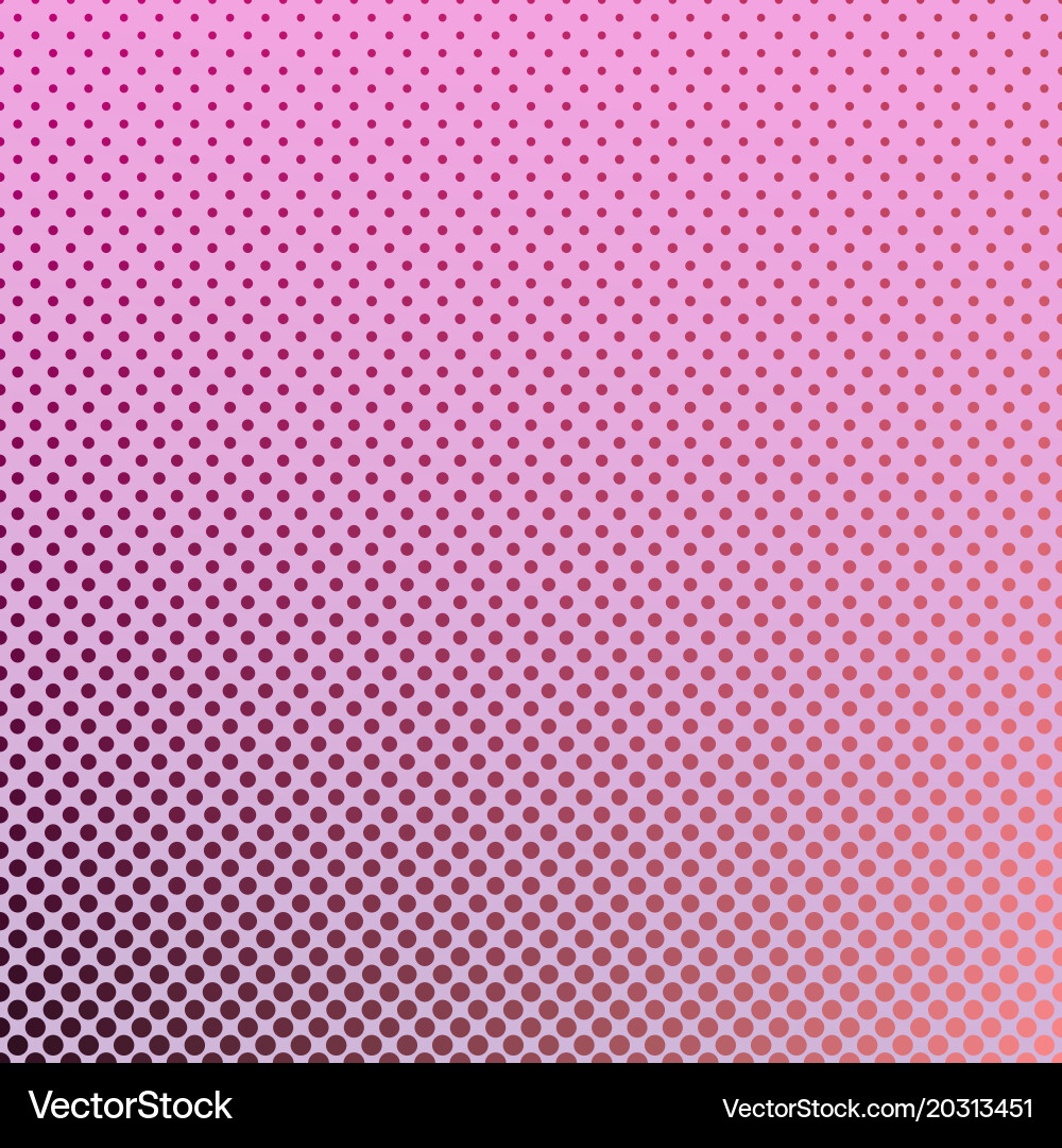 Gradient abstract halftone dot pattern background vector image