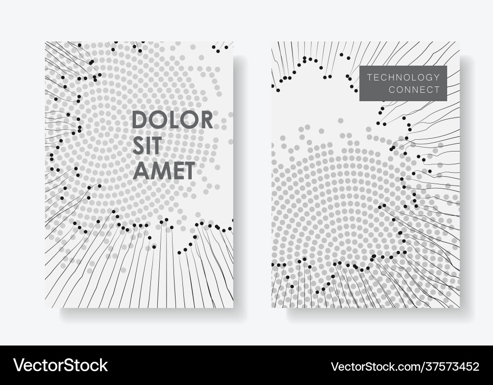 Abstract circle dots lines for paper design Abstract circle dots lines for paper design vector image