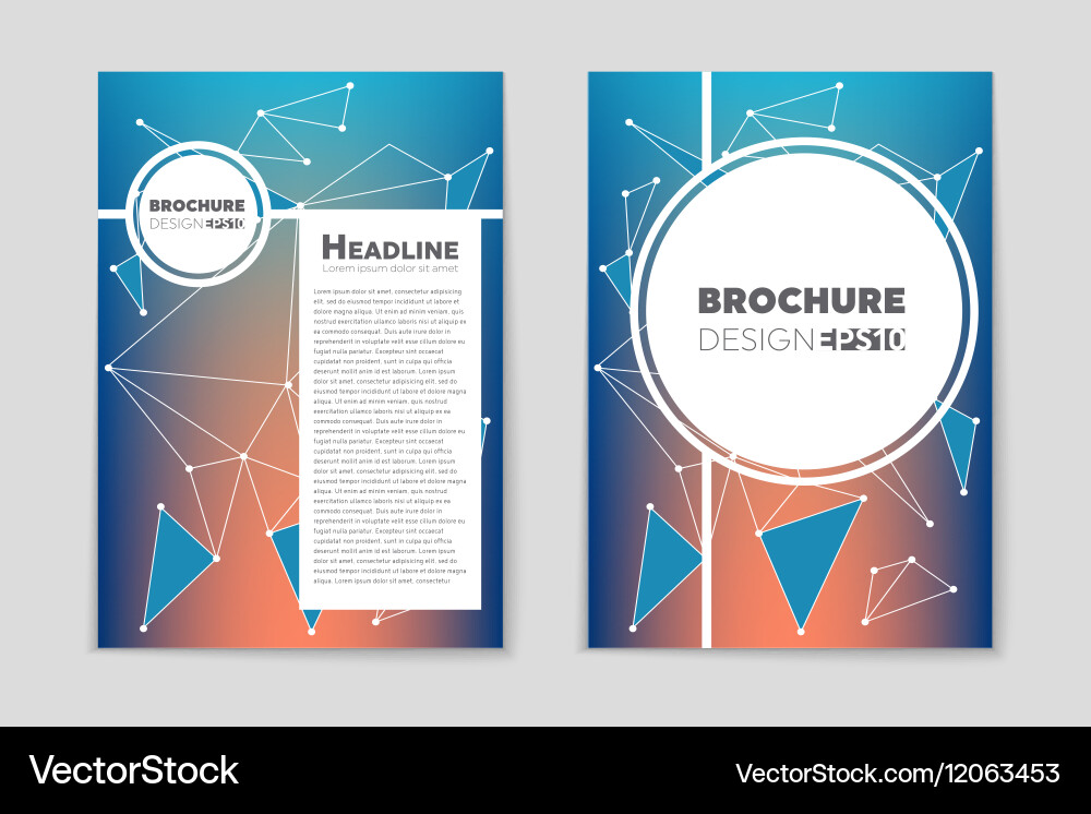 Abstract layout background for web vector image