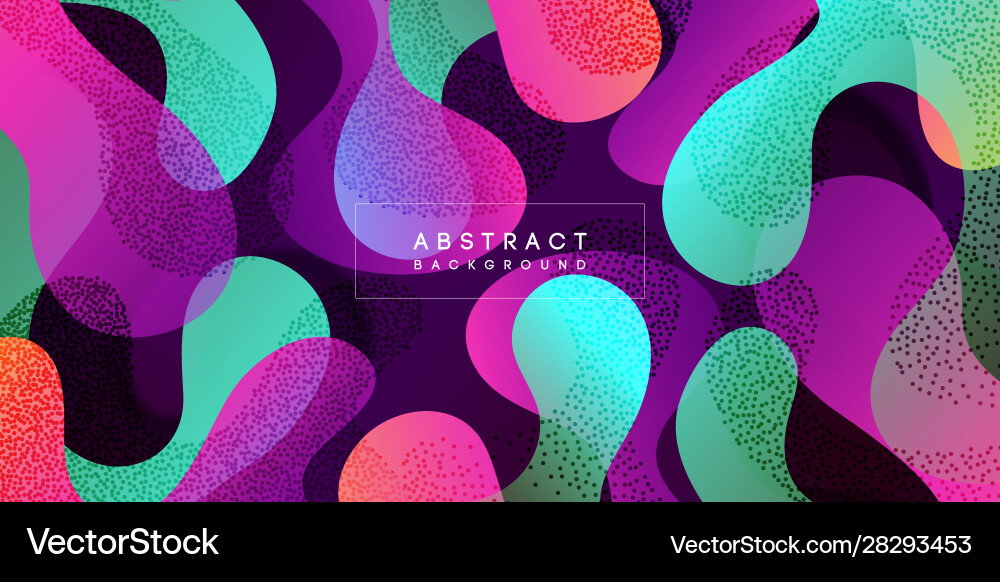 Moving colorful abstract background dynamic Vector Image