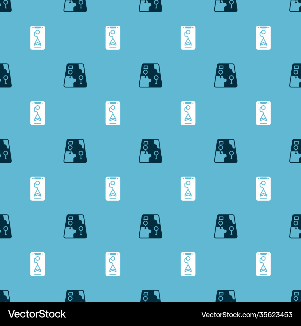 Set city map navigation and on seamless pattern Set city map navigation and on seamless pattern Vector Image