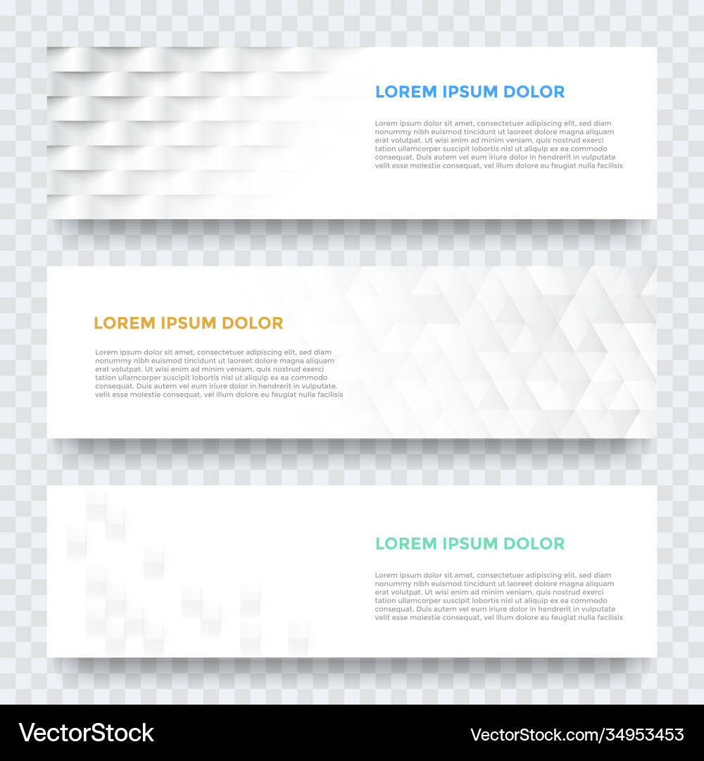 White 3d tile pattern background template White 3d tile pattern background template vector image