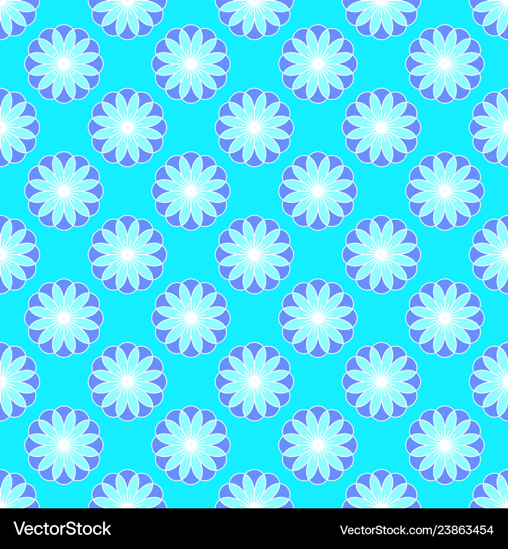 Abstract pattern on the cyan background Abstract pattern on the cyan background vector image