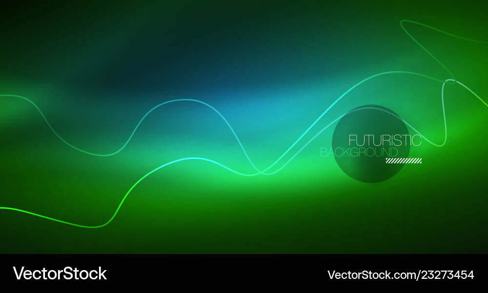 Abstract shiny glowinng color wave design element Abstract shiny glowinng color wave design element Vector Image