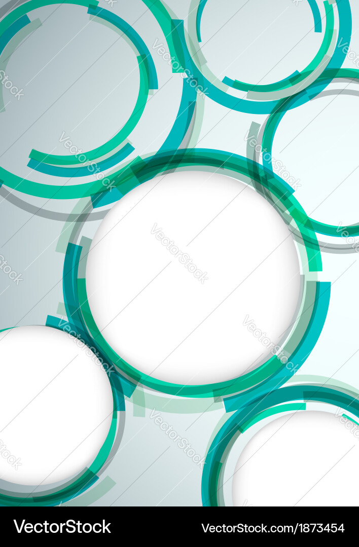 Background with transparent lines and notifiers vector image