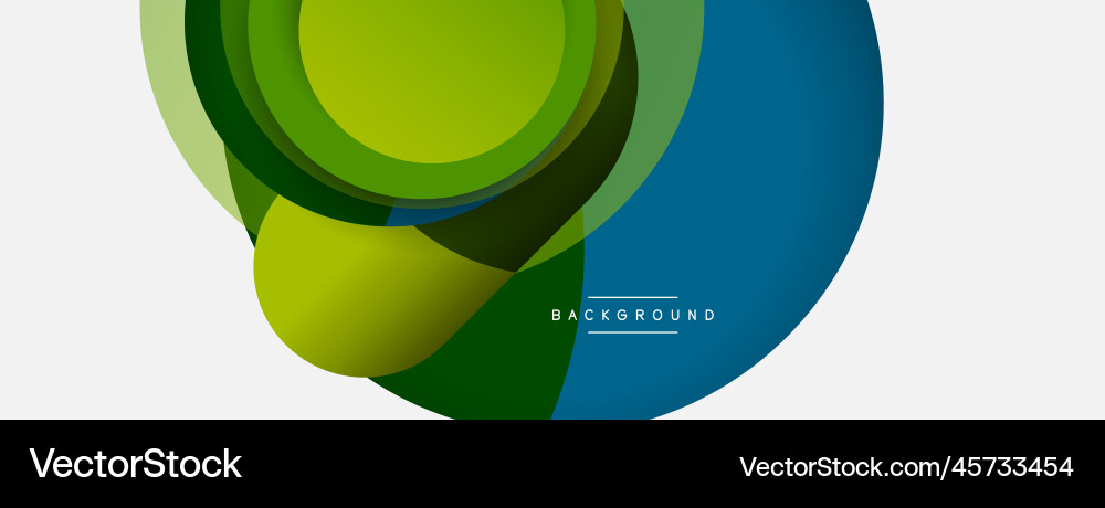 Circle and round shapes abstract background Circle and round shapes abstract background Vector Image