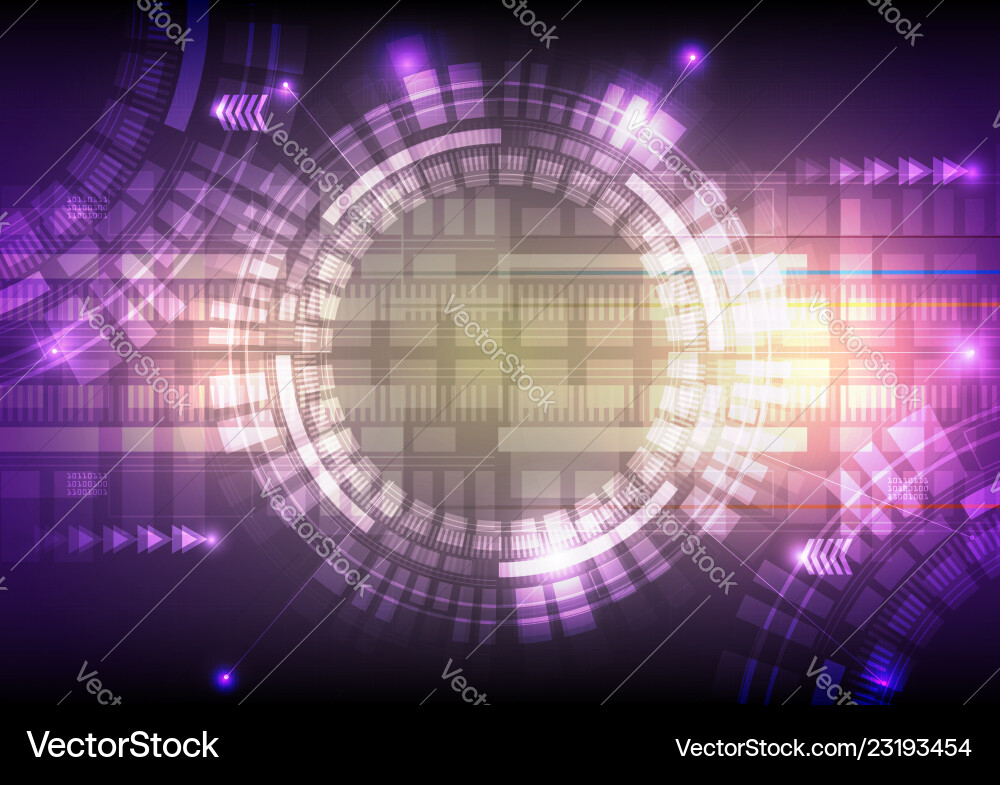 Digital technology abstract background Digital technology abstract background Vector Image