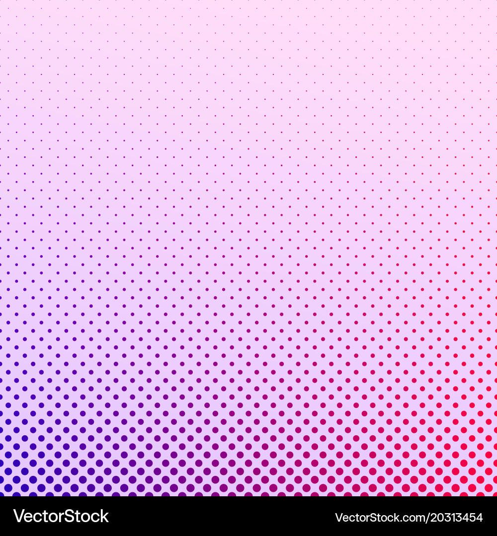 Halftone dot pattern background - gradient Vector Image