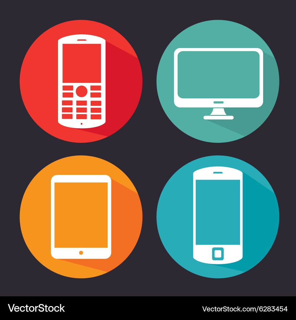 Responsive web design Vector Image